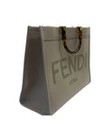 Fendi Sunshine Dove Gray Medium Tote Bag