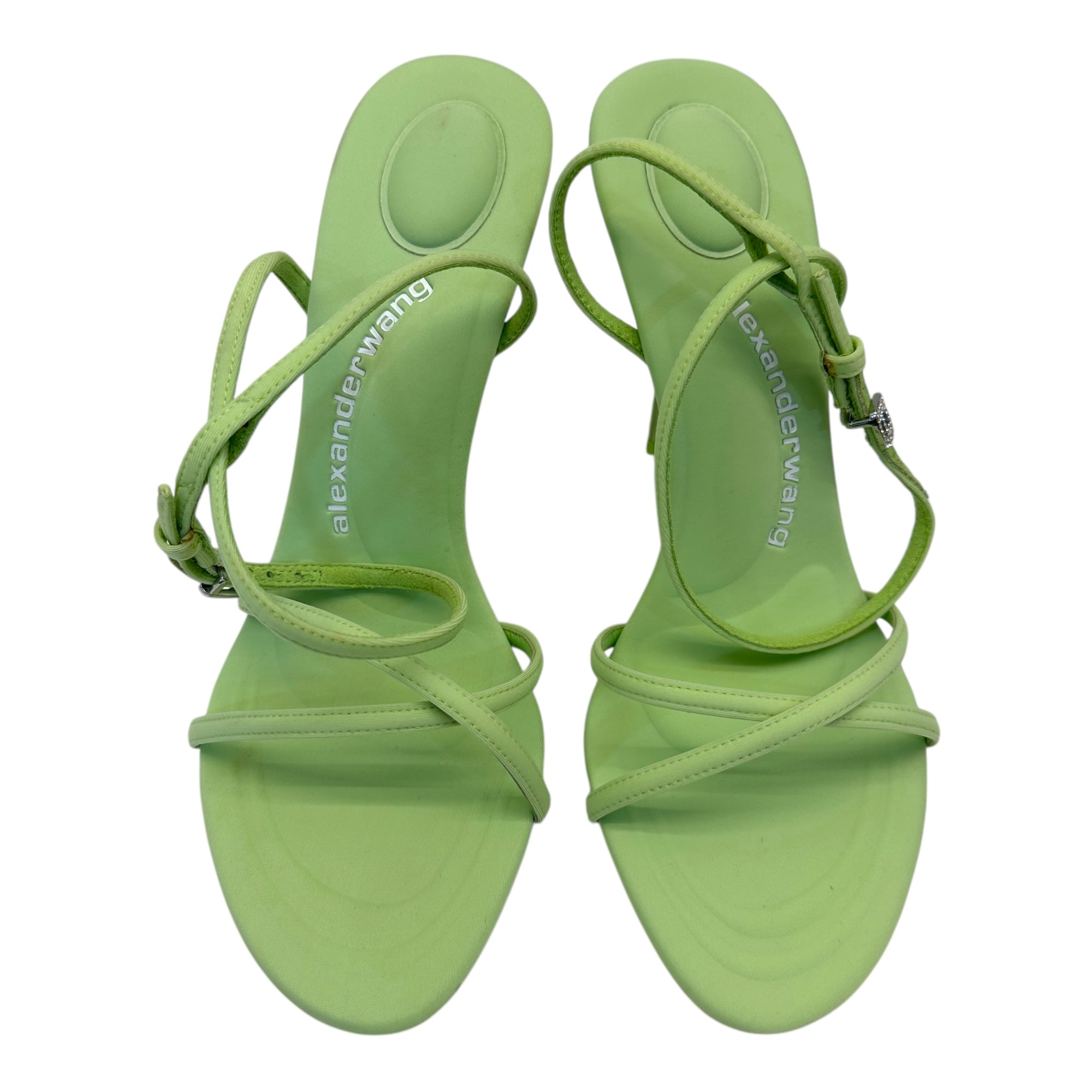 Alexander Wang Green Tie Up Sandals  EU 38