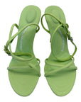 Alexander Wang Green Tie Up Sandals  EU 38