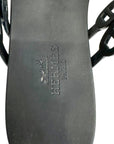 Hermes Island Rubber Sandals Size EU 36