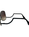 Victoria Beckham Black Metal Frame Sunglasses