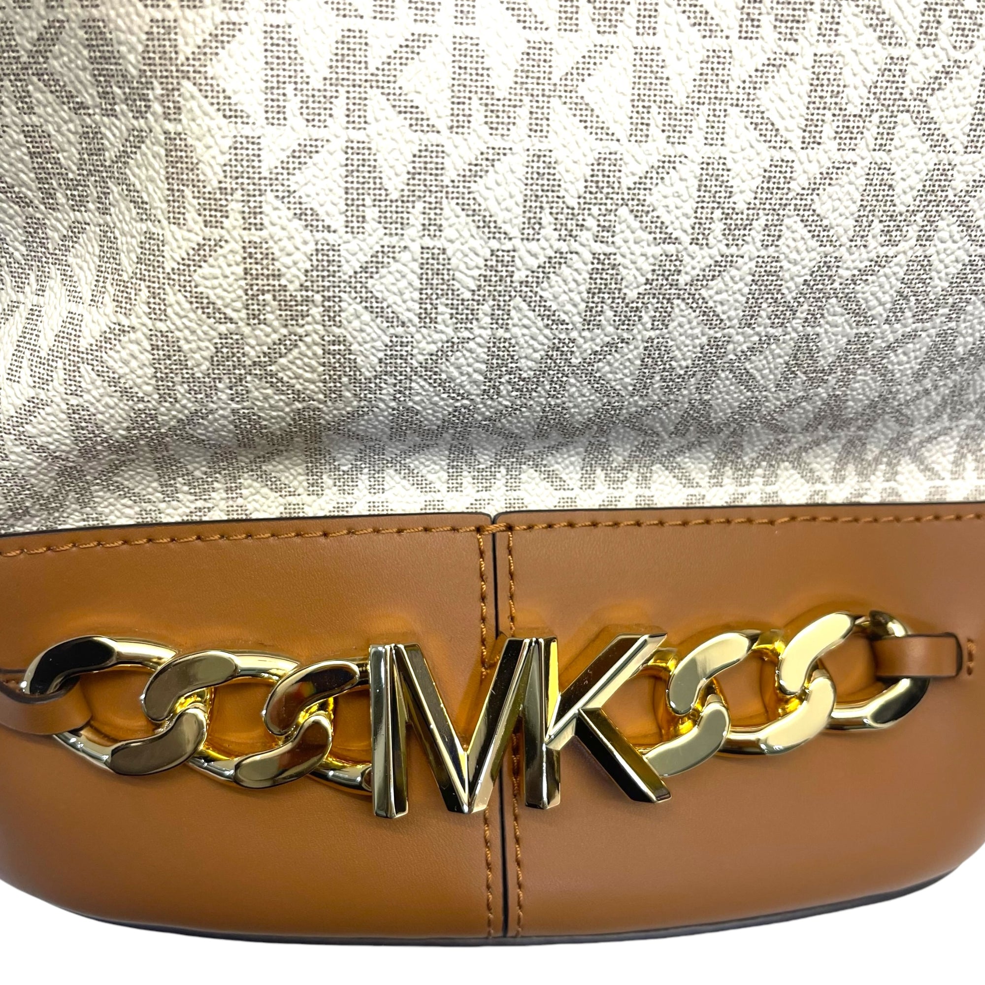 Michael Kors Devon Medium Logo Buckle Bag