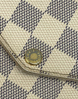 Louis Vuitton felicie Pochette Damier Azur