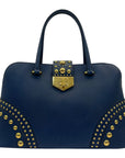 Prada Studded handbag blue