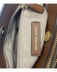 Michael Kors Marilyn Medium Saffiano Leather Satchel