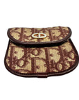 Christian Dior Oblique Maroon Coin Purse