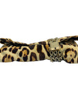 Jimmy Choo Leopard Print Calf Hair Sandra Clutch