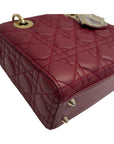 Small Lady Dior My ABCDior - Maroon