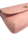 Tory Burch Pink Leather Diana Flap Clutch