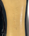 Salvatore Ferragamo Peep Toe Heels Size US 9.5