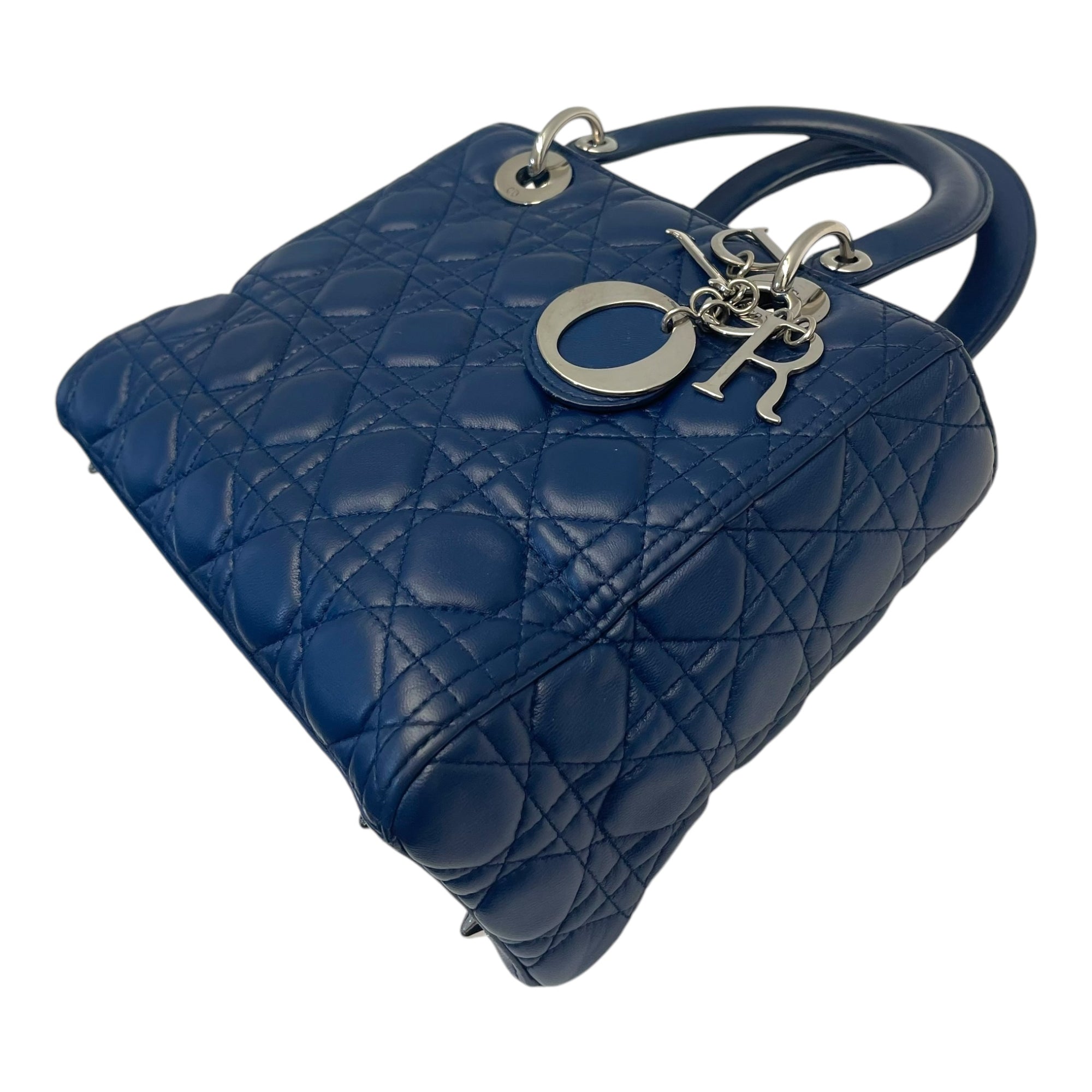 Lady Dior Medium Dark Blue