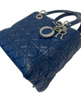 Lady Dior Medium Dark Blue