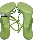 Alexander Wang Green Tie Up Sandals  EU 38