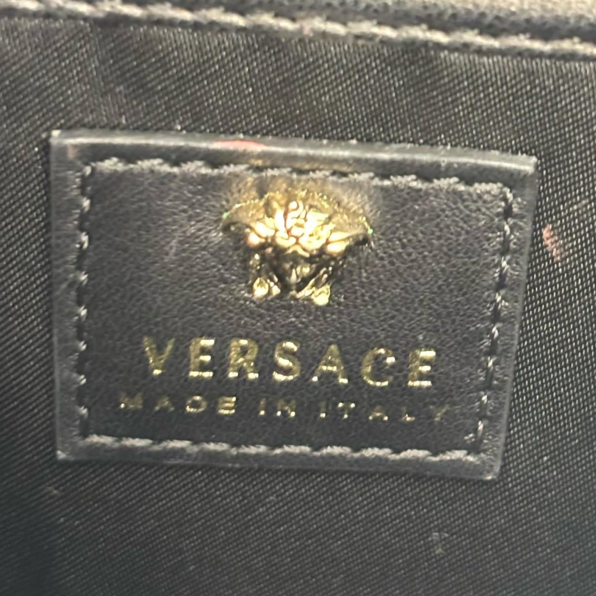 Versace Medusa Patent Leather