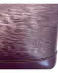 Louis Vuitton Purple Epi Leather Alma PM Bag