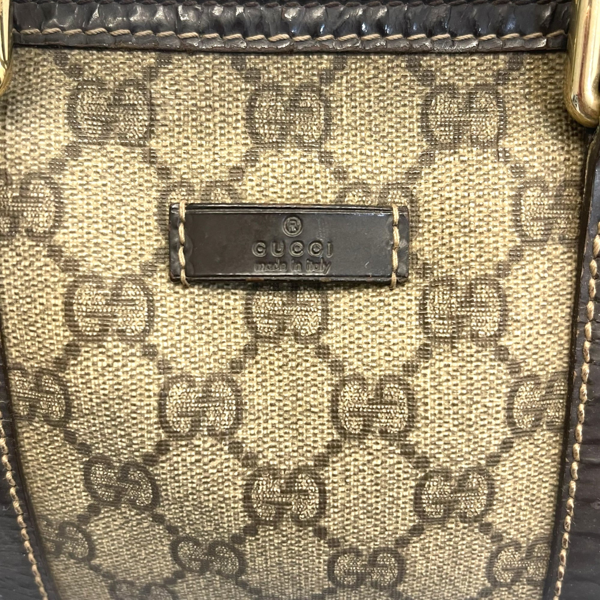 Gucci  GG Canvas Medium Joy Boston Bag