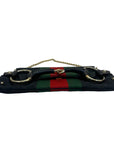 Gucci GG Supreme Canvas Horsebit Chain Handle Bag