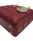 Small Lady Dior My ABCDior - Maroon