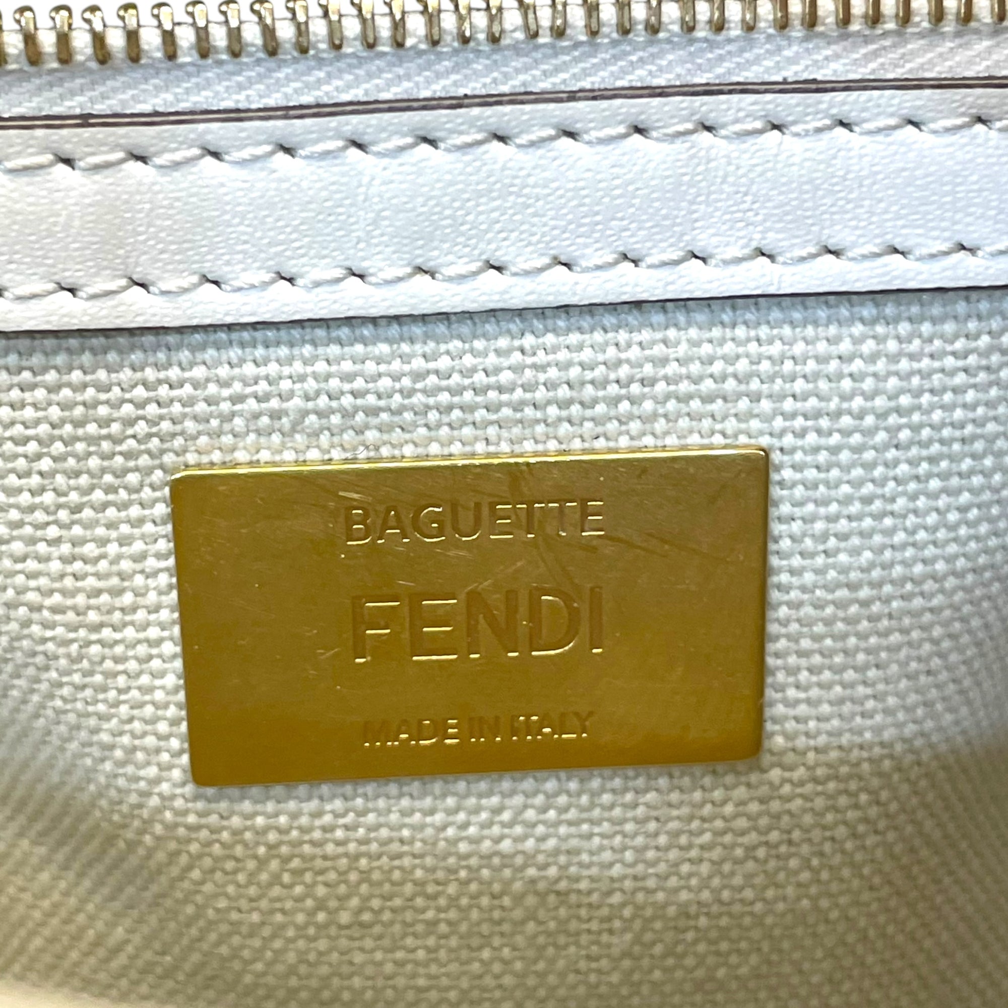 Fendi Baguette FF Jacquard