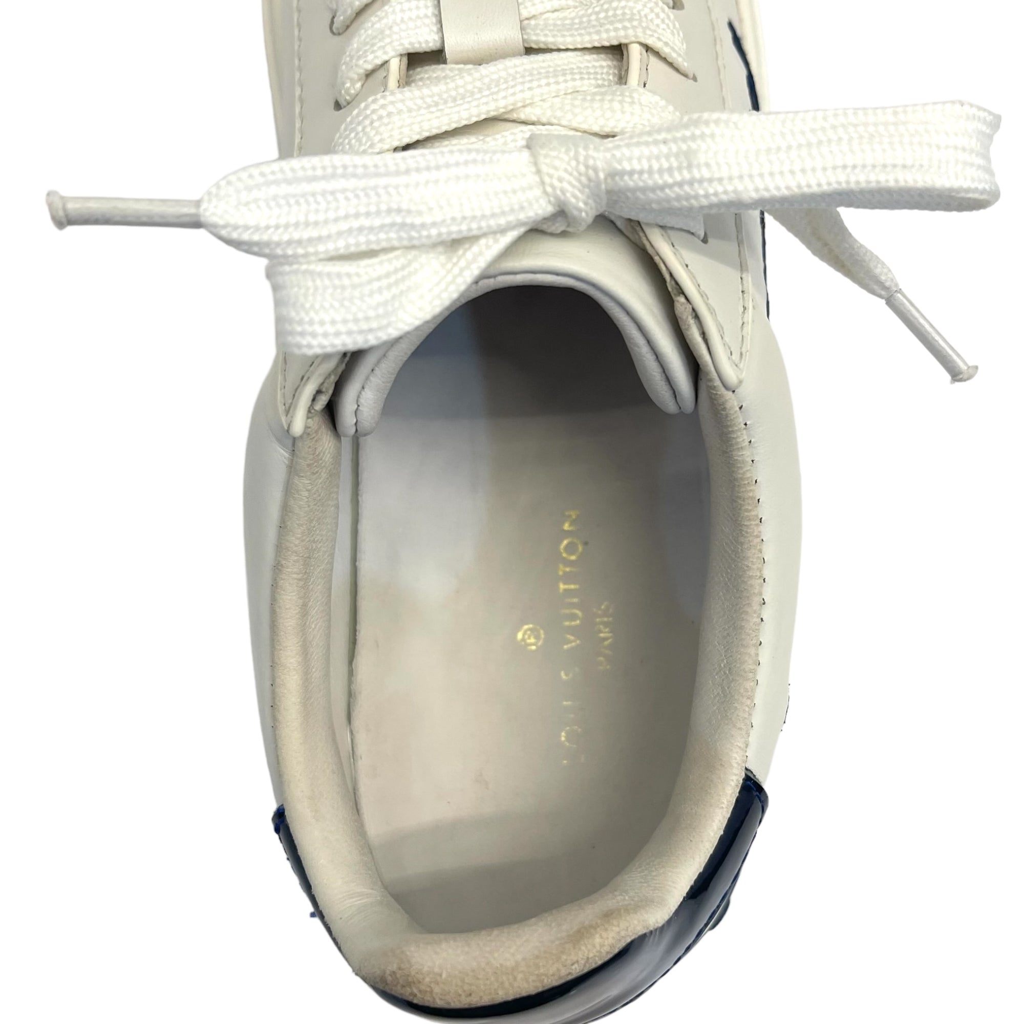 Louis Vuitton Time-Out Leather Trainers - Size EU 35