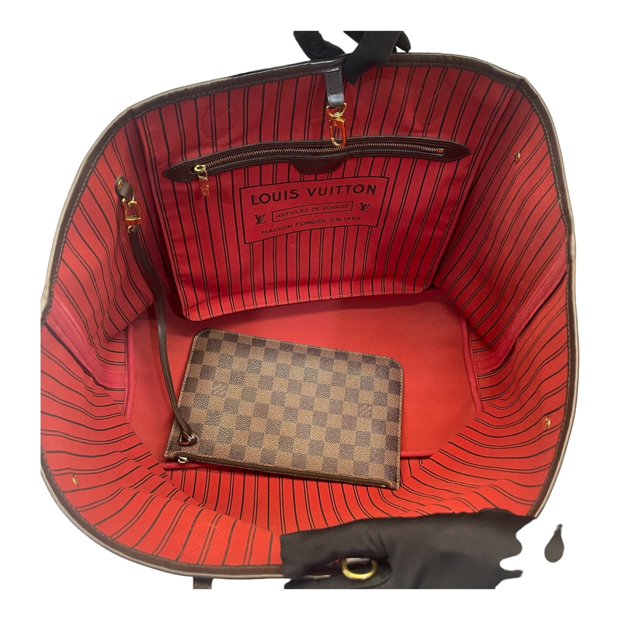 Louis Vuitton Damier Ebene Neverful GM