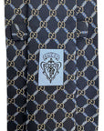 Gucci SILK TIE WITH GG PRINT