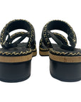 Chanel Black CC Chain Slides Sandal