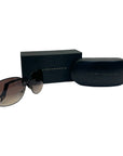 Victoria Beckham Black Metal Frame Sunglasses