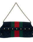 Gucci GG Supreme Canvas Horsebit Chain Handle Bag