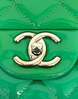 Chanel Double Flap in Patent Leather