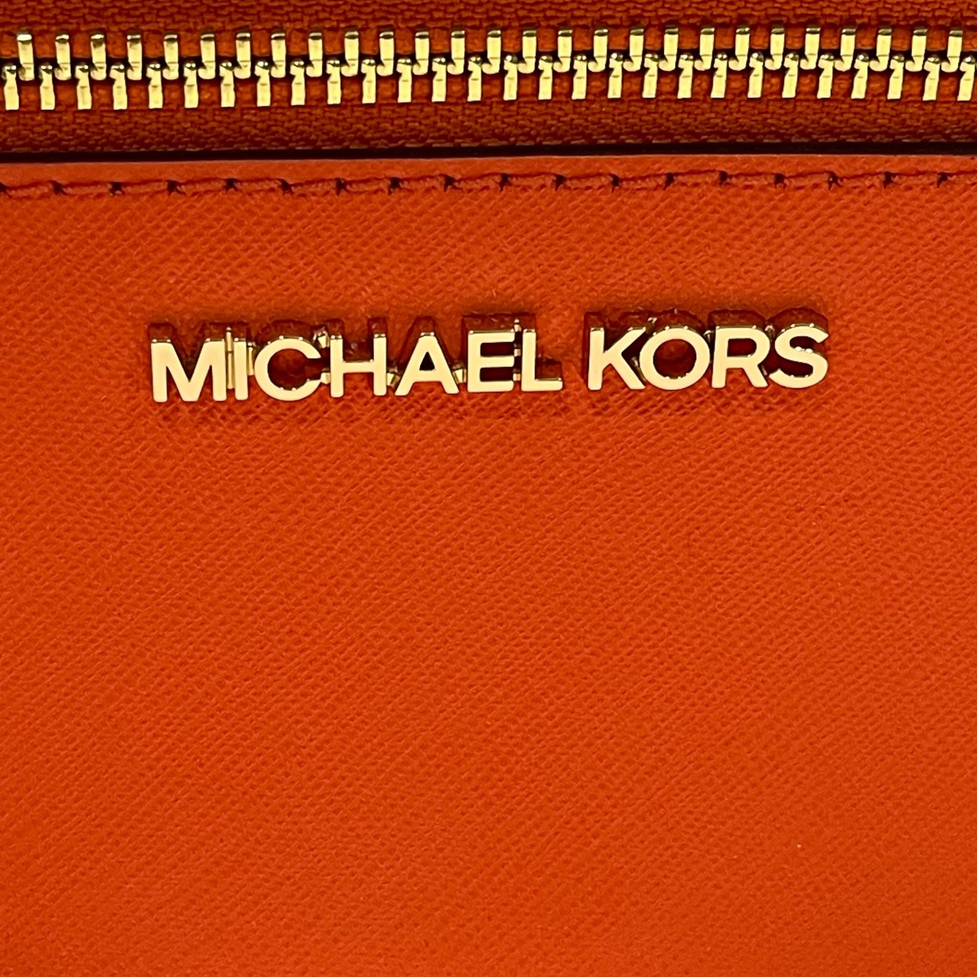 Michael Kors Jet Set Large Saffiano Leather Crossbody Bag