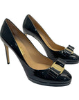 Salvatore Ferragamo Peep Toe Heels Size US 9.5