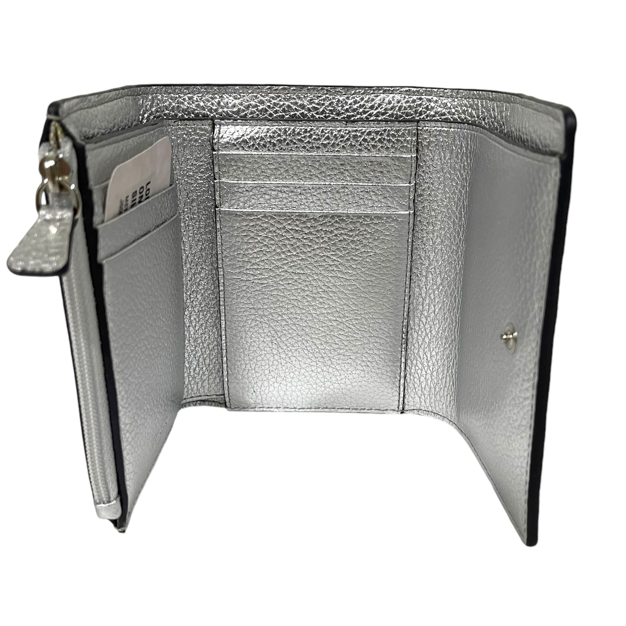 Jimmy Choo Silver Bifold Wallet