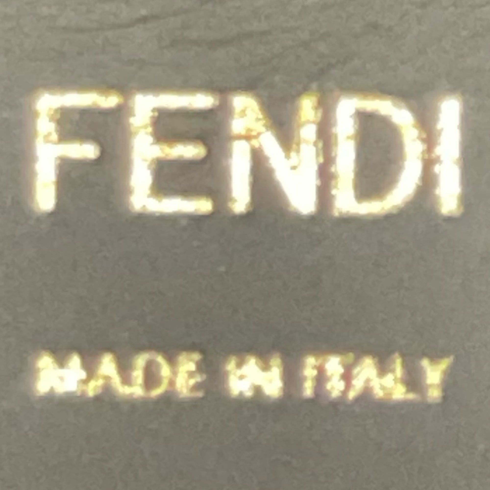 Fendi Sunshine Dove Gray Medium Tote Bag