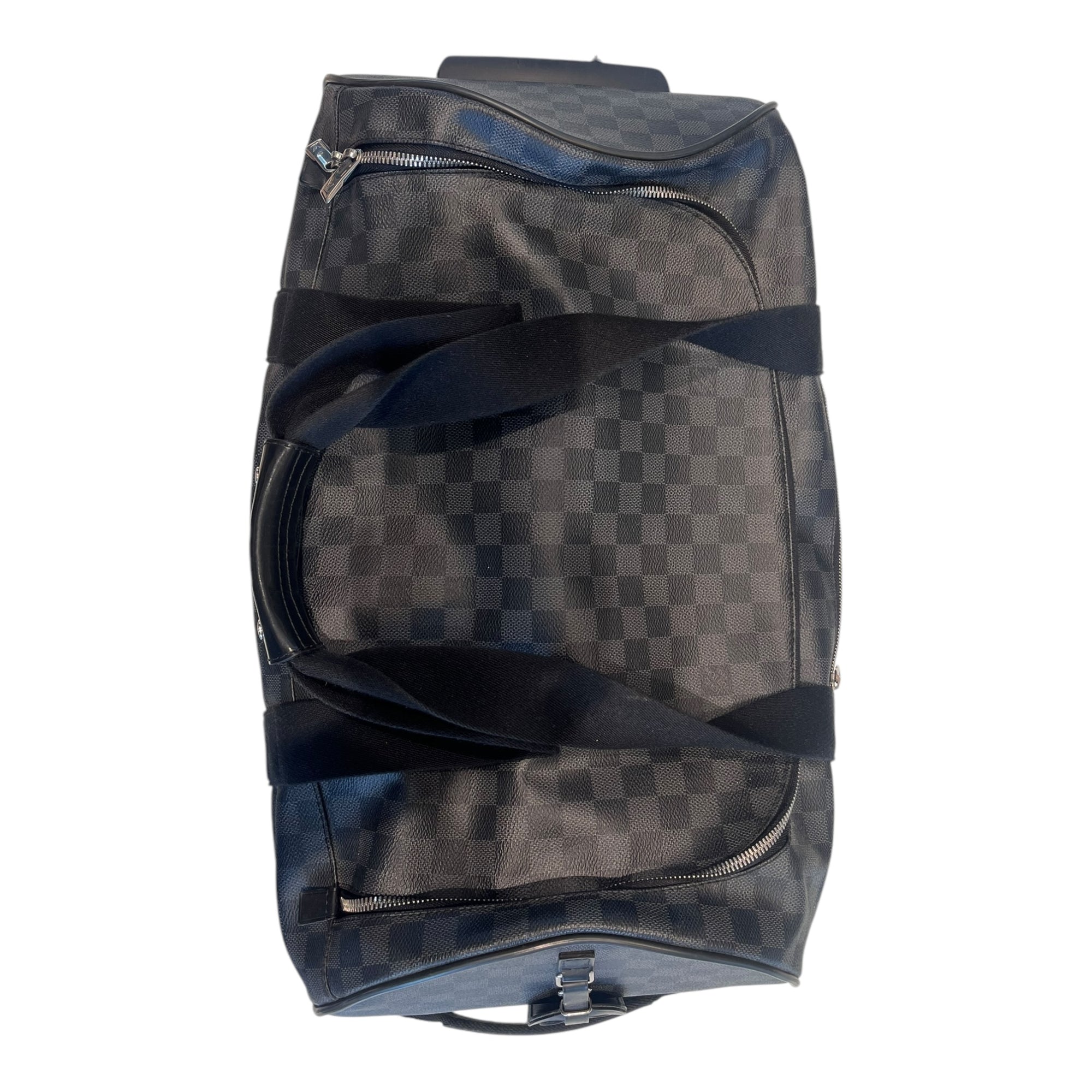 LV Horizontal Damier Duffle Suitcase Trolley Bag