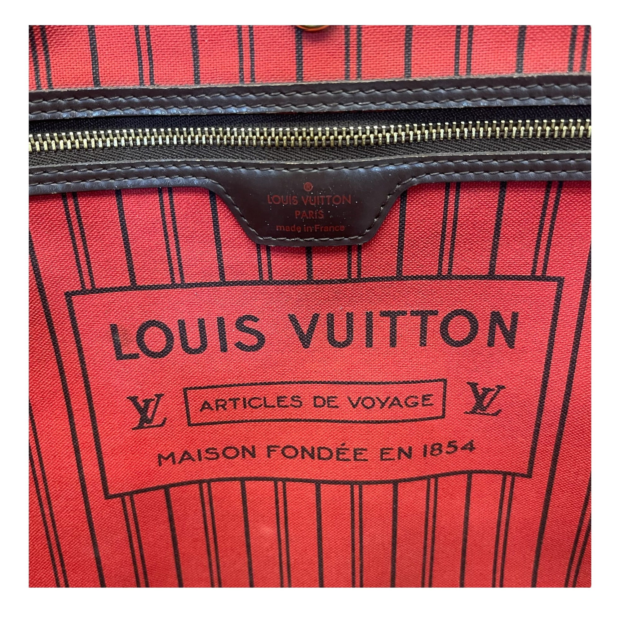 Louis Vuitton Damier Ebene Neverful GM