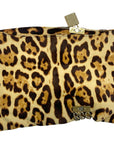 Jimmy Choo Leopard Print Calf Hair Sandra Clutch