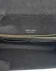 Jimmy Choo Emmie Glitter Chain-Link Clutch Bag