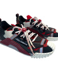 Dolce & Gabbana Tricolor Nylon and Leather NS1 Sneakers Size 44