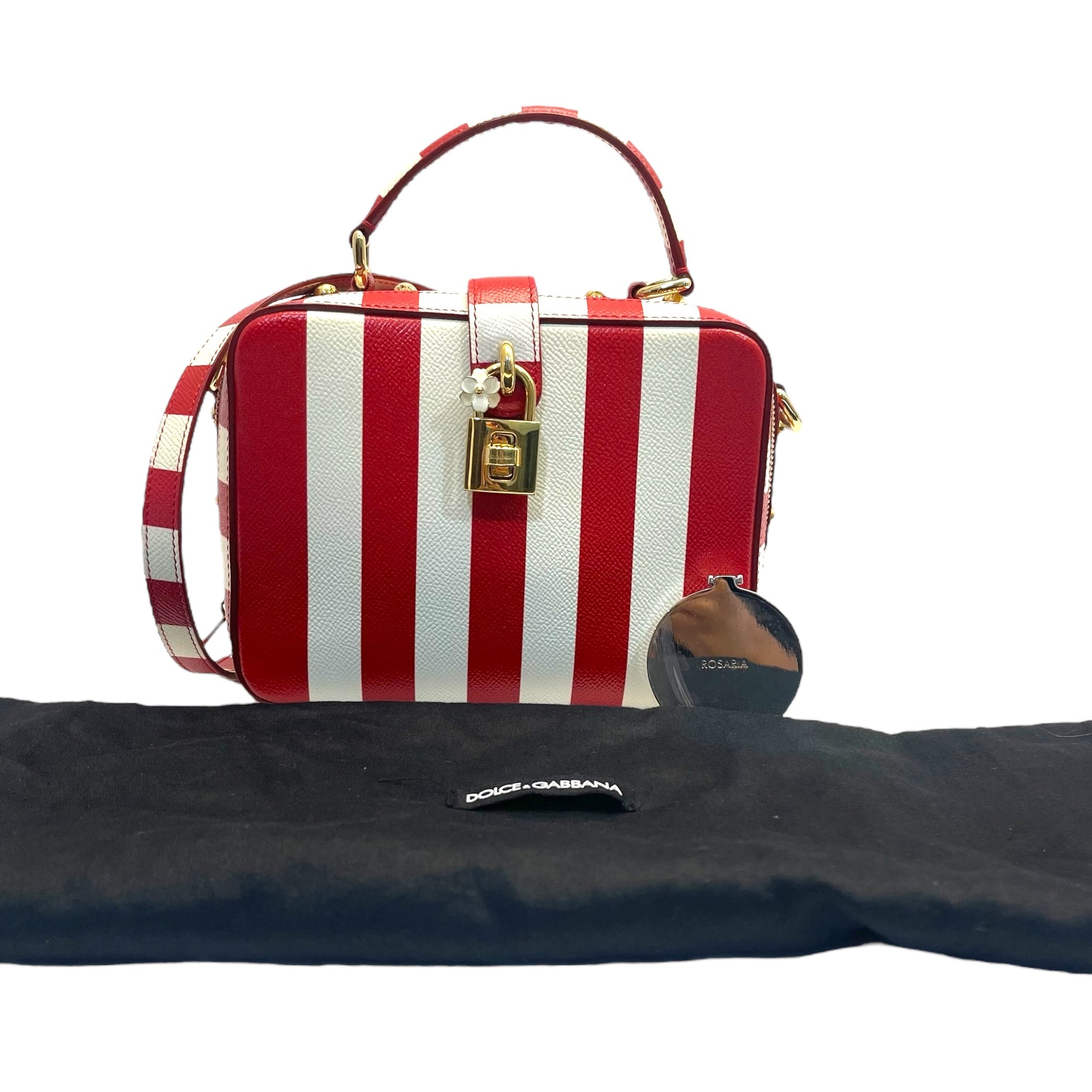 Dolce &amp; Gabanna Red White 2 Way Bag