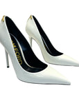 Tom Ford Iconic T Leather Pumps Size EU 38