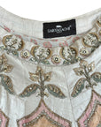 Sabyasachi Floral Embroidered Ivory Lehenga Size S