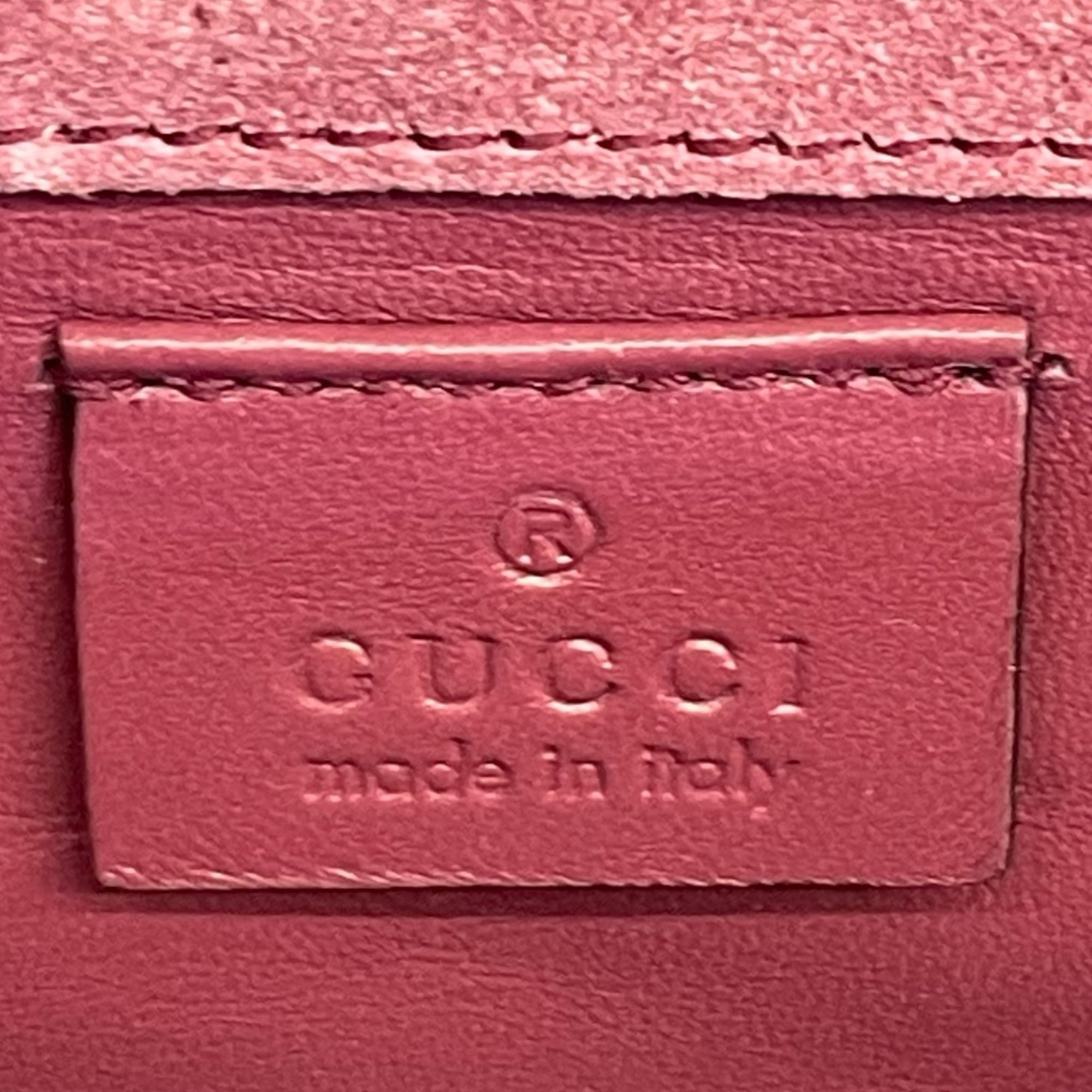 Gucci Microguccissima Patent Leather Broadway Clutch