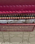 Small Lady Dior My ABCDior - Maroon