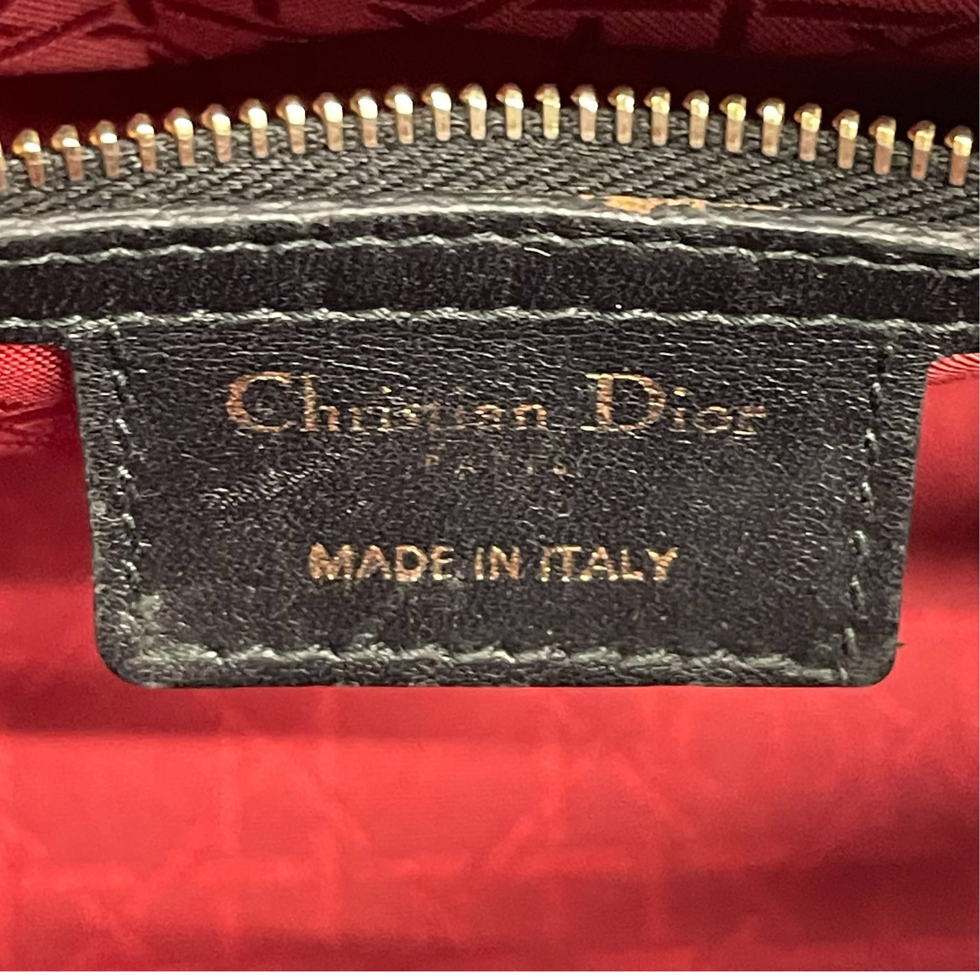 Christian Dior Lady Dior in Calfskin Medium