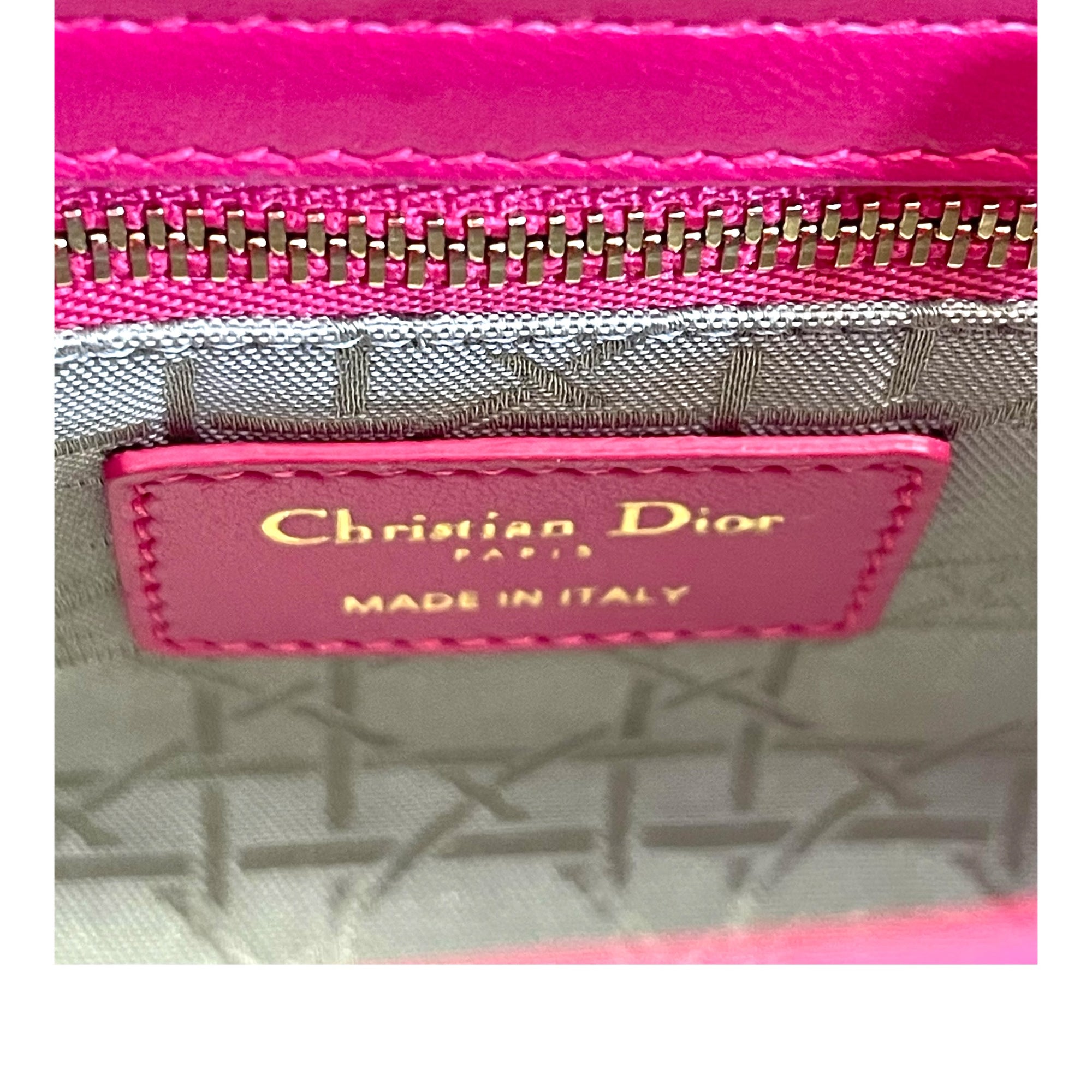 Lady Dior Pink Mini Bag