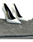 Tom Ford Iconic T Leather Pumps Size EU 38