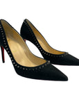 Christian Louboutin Black Studded Pumps EU 37