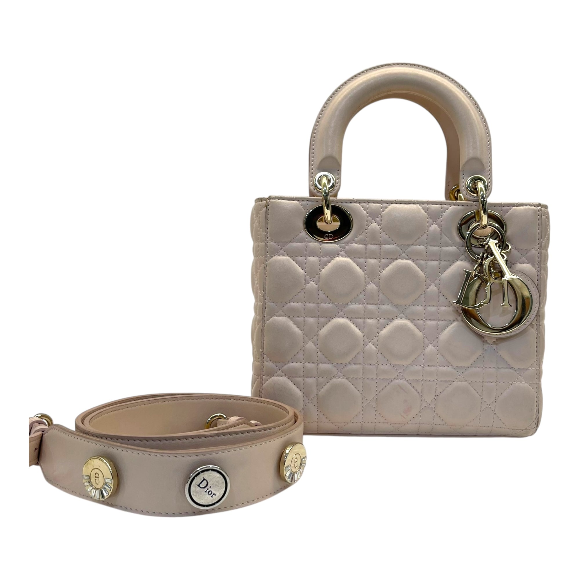 Christian Dior Lady Dior Small in light pink