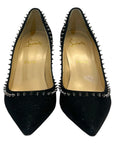 Christian Louboutin Black Studded Pumps EU 37